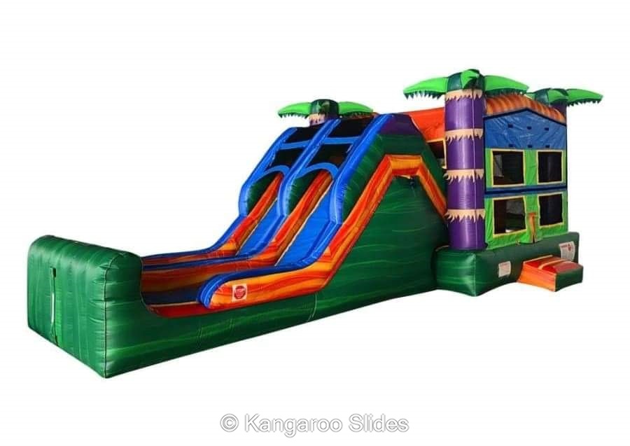 Hawaiian Combo Best Party Rental service in Opelousas Kangaroo Slides