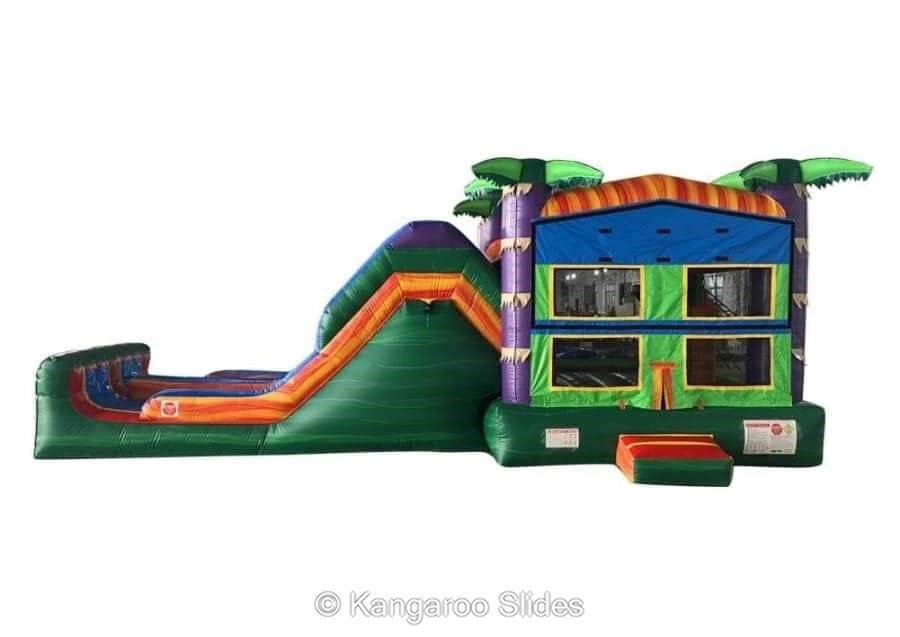 Hawaiian Combo Best Party Rental service in Opelousas Kangaroo Slides